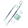 Rear Door Glass Repair Kit for Land Rover Freelander 1-Right-Left-SET