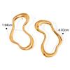 Yori Stylish Creative Special Shaped Hollow Earrings for Women Metal High Quality Fashion Statement Jewelry Party Gift 2024