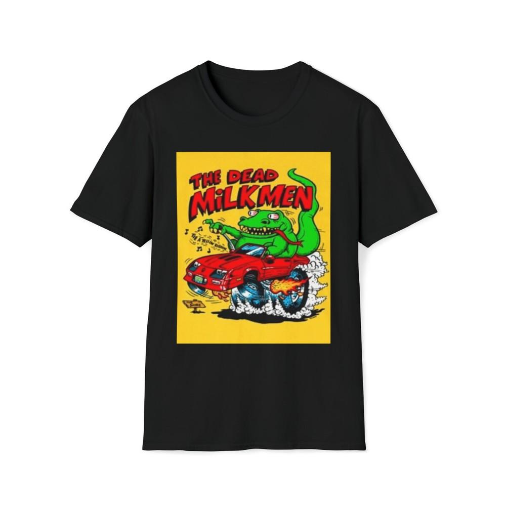 Soft Cotton T-Shirt. The Dead Milkmen Unisex T-Shirt L