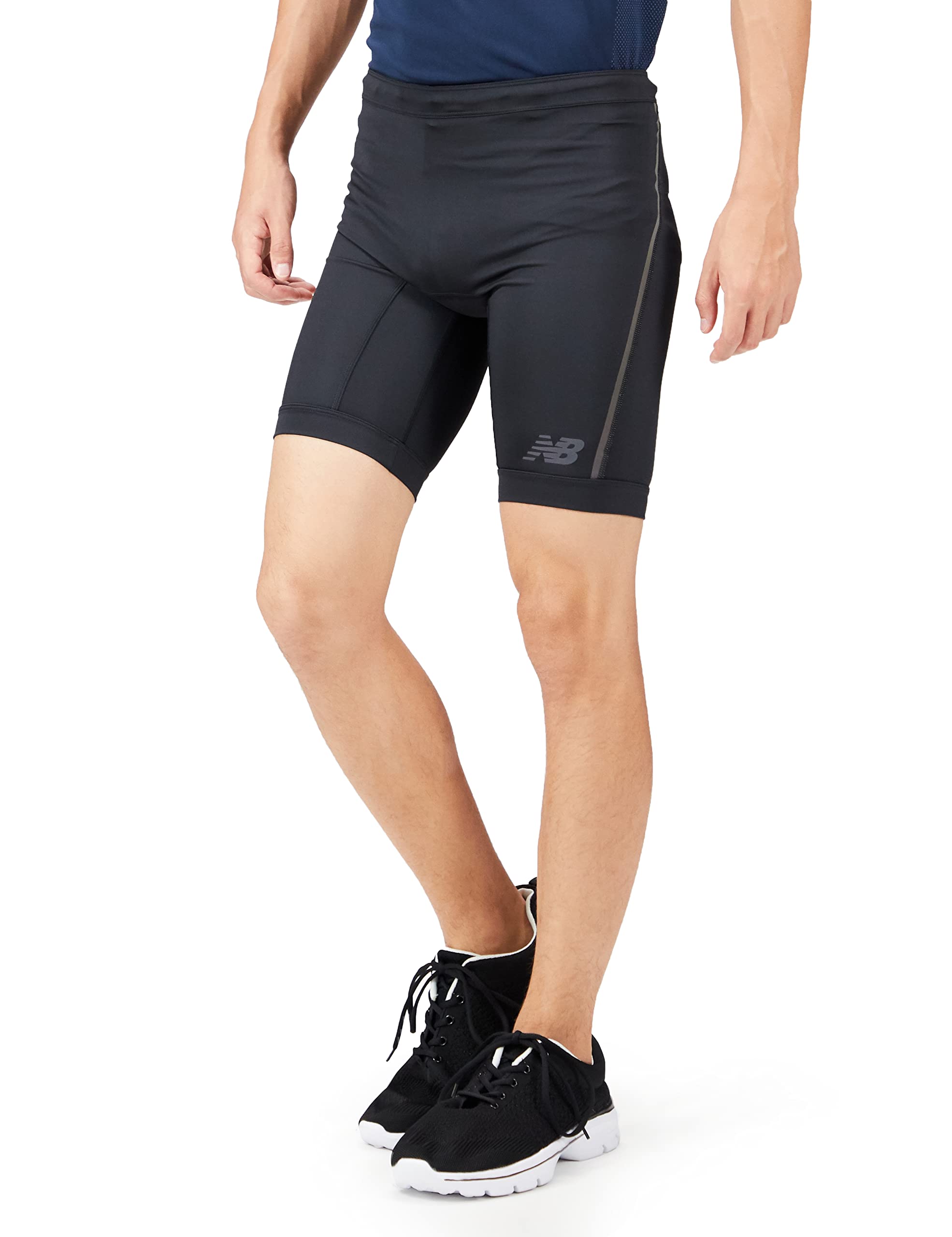 

Повседневные шорты Q Speed 9 дюймов полутайтсы MS23284 BK XL [New Balance] (черный)
