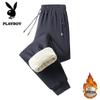 Men's Lamb Wool Fleece Lined Thermal Casual Pants