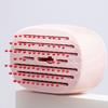 Scalp Massage Comb Self Cleaning Air Cushion Brush, Mini Portable Professional Styling Anti Static Hair Detangling Brush for Men Women