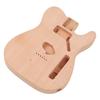 Unlackierter E-Gitarrenkorpus Mahagoni DIY Professioneller E-Gitarrenkörper Ersatzrohling GSB11