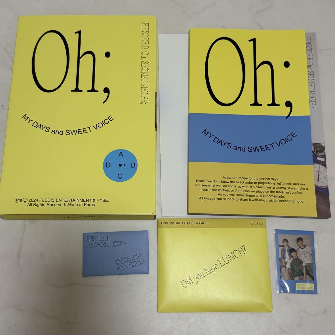 

[USED] SEVENTEEN UNIT PHOTOBOOK B Photobook Oh;