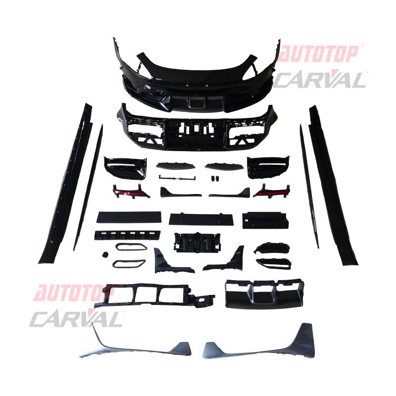 Xiaomi SU7 Full Body Kit: Rear Diffuser, Side Skirts, Front Bumper Assembly in ABS Plastic
