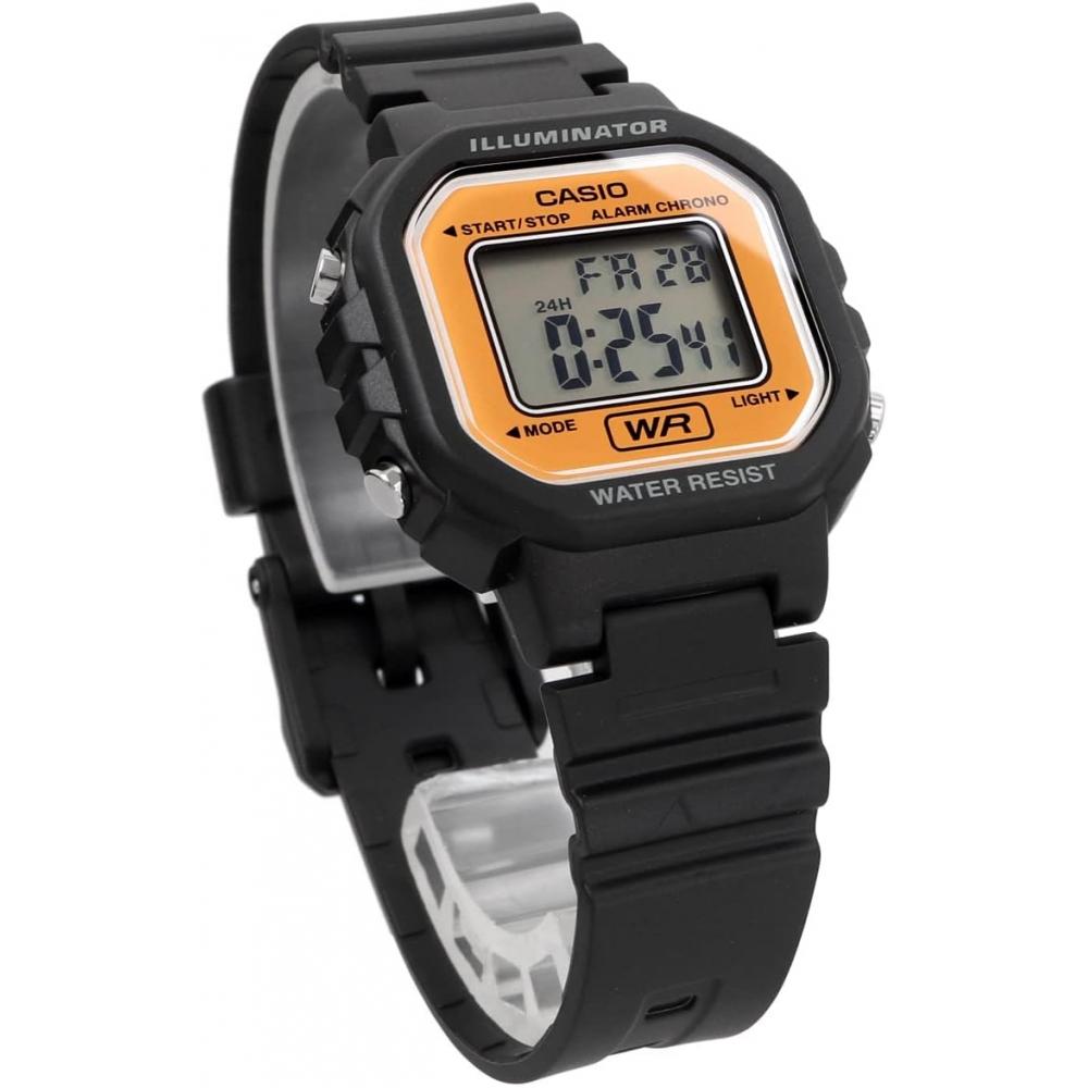 Casio Digital Watch Chupakasi Cheap Casio Ladies Girls Kids BLack Orange La 20wh