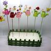 Garden Stake Pick Metal Flower Arrangement Decorative Pick for Potted Plant Succulent Flower Pot
