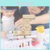 Educational Diy Hydraulic Lift Platform Science Experiment Invention Set Wooden Material Customizable