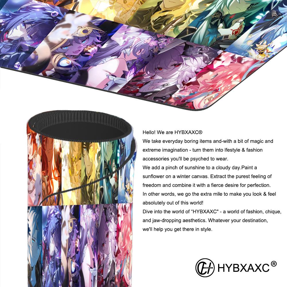 New Non-slip Amphoreus Chrysos Heir Mouse Pad Rubber Mats Honkai Star Rail Cyrene Phainon Mousepad Computer Accessories