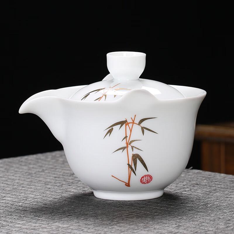 

Golden Bamboo Hand-Grip Gongfu Teapot