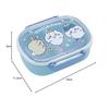 OSK Chiikawa Lunch Box (with Inner Lid), 360ml, with Two 145ml Inner Lids, Made In Japan, Antibacterial PCR-7 Blue