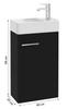 Hanging Bathroom Cabinet with Sink 40x60 Small, with Extended Faucet