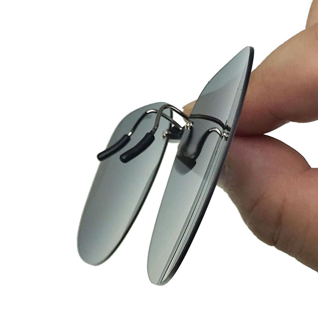 SWANS SCP-12 LSMK2 Polarized Light Smoke 2 Clip-on Sunglasses for Glasses