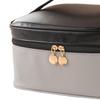 PU Leather Women Makeup Bag with Zipper, Cosmetic Travel Essentials Oil Case