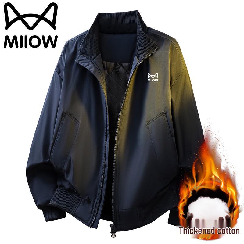

Maoren Men s American Trendy Thickened Warm Casual Jacket M