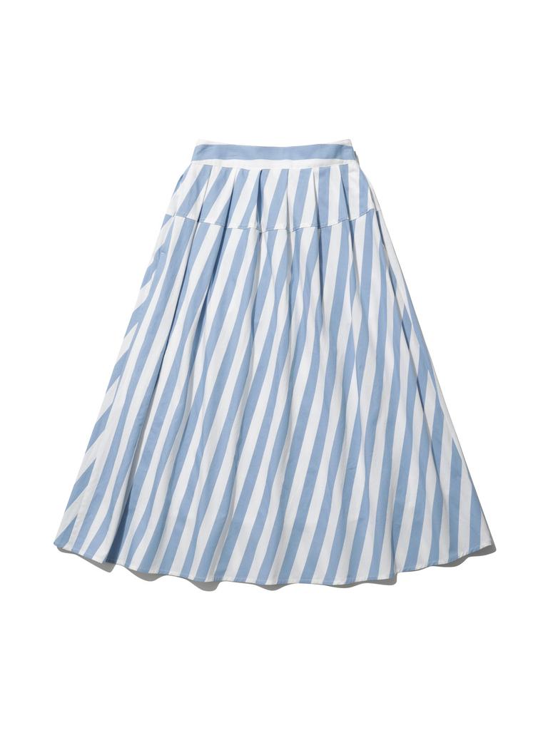 OLZEN Women'S Striped Skirt_Zlg2Rs2301