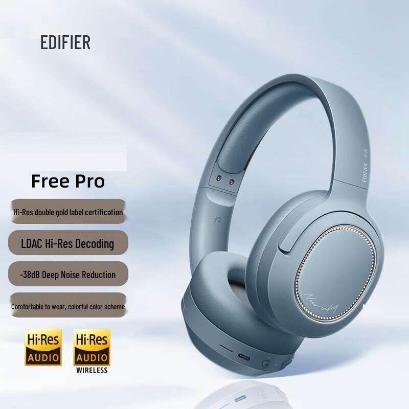 

Edifier Free Pro Active Noise Cancelling Bluetooth Headphones