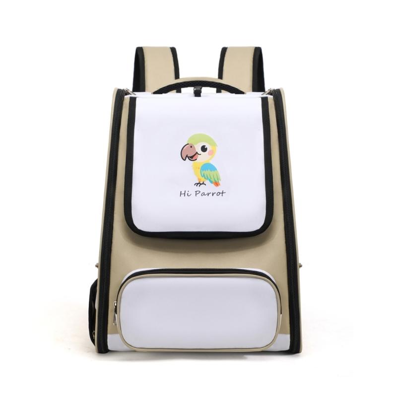 

Simple Tiny Bird Transport shipper For Little Birds Including Ventilation Holes And Shoulder Padding белый