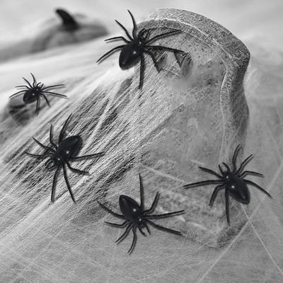 Realistic Spider Halloween Christmas Decoration Mini Spider Realistic Scary Spider Prank Halloween Haunted House Decorations