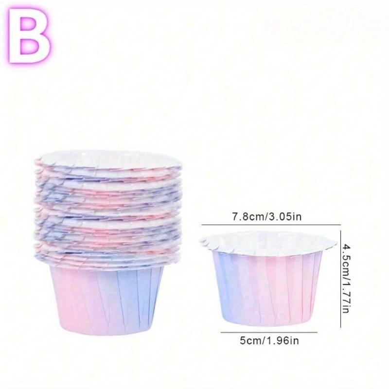 Greaseproof Paper Baking Cups Muffin Liners for Cake Decorating Household Kitchen Bakeware Tools Disposable Cupcake Wrappers