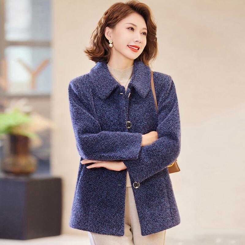 Pa Si Te Women's Plus Size Faux Fur Winter Coat