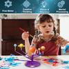 1 sett Solsystemleketøy med projektor 3D Solplaneter Modellunivers Astronomisk vitenskap Læring STEM Pedagogisk DIY Monteringsleketøy Gutter Jenter Gave