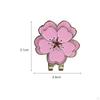 Pink Flower Golf Ball Marker Creative Cap Holder Magnetic Hat Clip