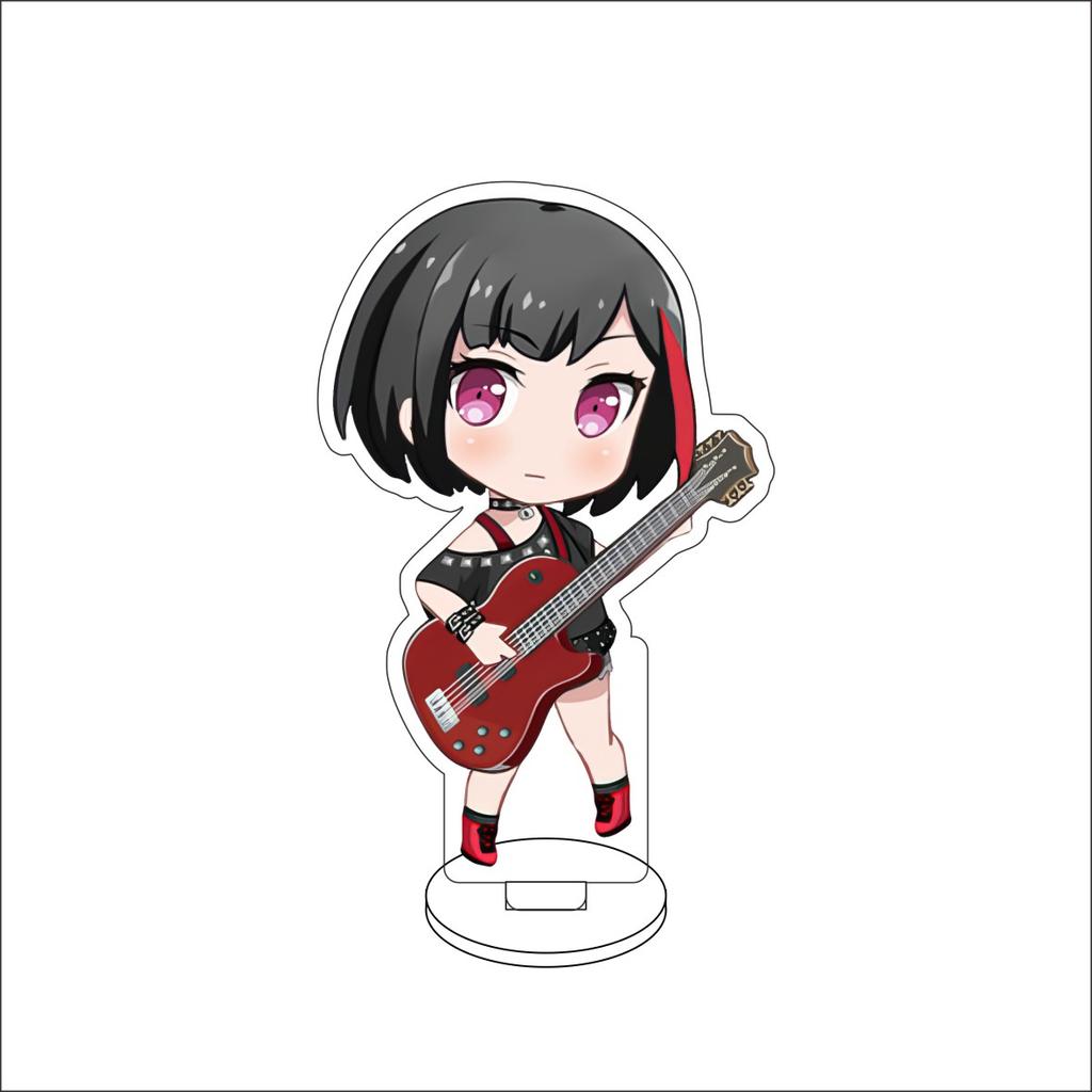 10CM Anime BanG Dream! Figure Stand Model Tsukushi Futaba/Nanami Hiromachi/Mashiro Kurata Cute Desk Decor Standing Sign Gifts