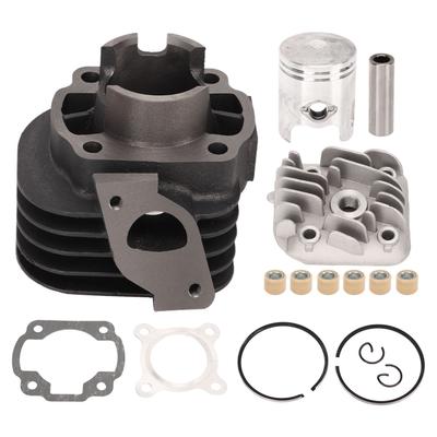 Kit Cilindro 40mm Pistão Pino Gaxetas Liga de Alumínio Antideformação para JOG50 50cc 2002‑2011