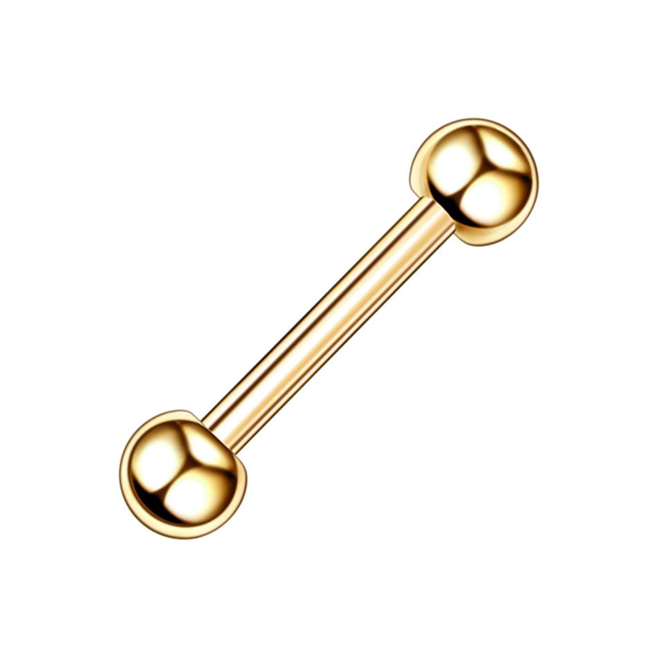 2pcs/lot Stainless Steel 16G Tragus Helix Bar Barbell Daith Oreja Stud Earing Cartilage Earrings Ear Piercing Jewelry for Women