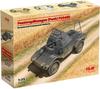 ICM German Armored Command Vehicle Plastic Model Kit 35378 1/35 P204(f) (Combat Vehicle)