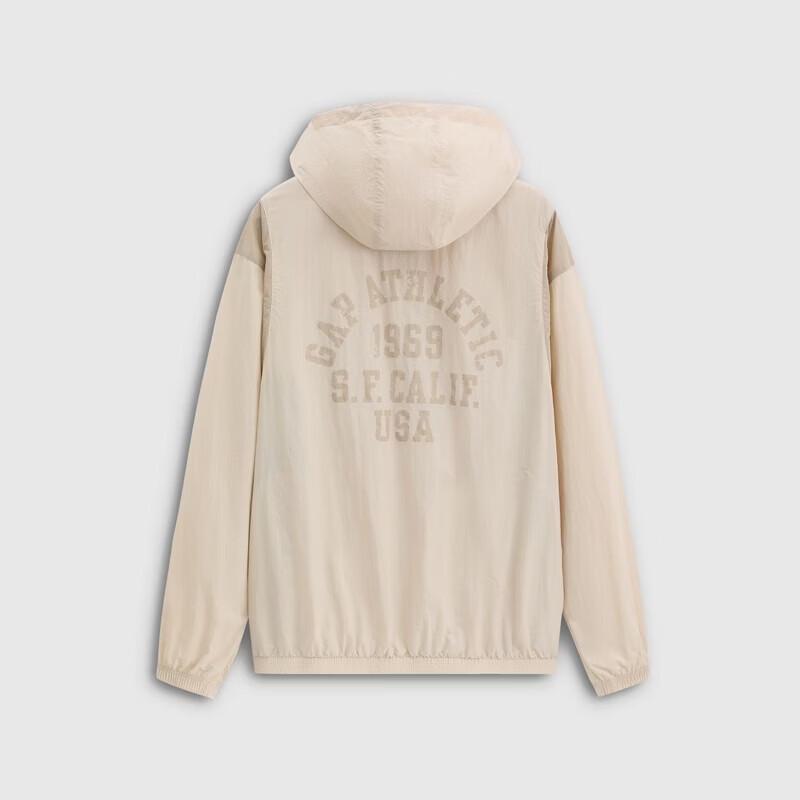 GAP Unisex 2026 Spring Water-Repellent Sun Protection Hooded Jacket 854132