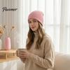 Windproof Knit Cap Knitted Winter Hat, Unisex Thick Thermal Skull Cap, Cozy Fashionable Daily Warm Hat for Men Women Outdoor Hiking Jogging