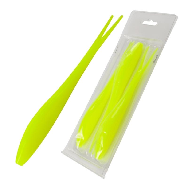 3Pcs Fork Tail Swimbaits Floating Fishing Lure Soft Artificial Baits Fishing Accessories Easy to Use