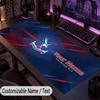 Custom Text Big Mousepad, Extended Desk Pad For Laptop Work GameCrystal Palace
