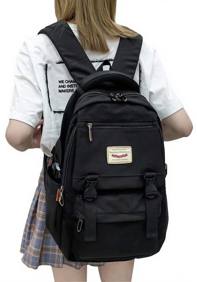 FTBOL Women s Backpack, Large Capacity, Korean Design, Perfect for School, Commuting, Travel, Outdoor Activities, School Backpack, Stylish Daypack,