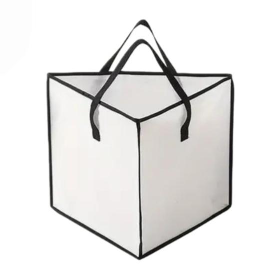 Triangle Hanger Organizer Triangle Storage Bag with Handles Dustproof Clothes Hanger Organizer Bag for Closet Wardrobe Laundry Room