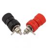 1Pair Red and Black Terminal Binding Post Connector Reliable Construction