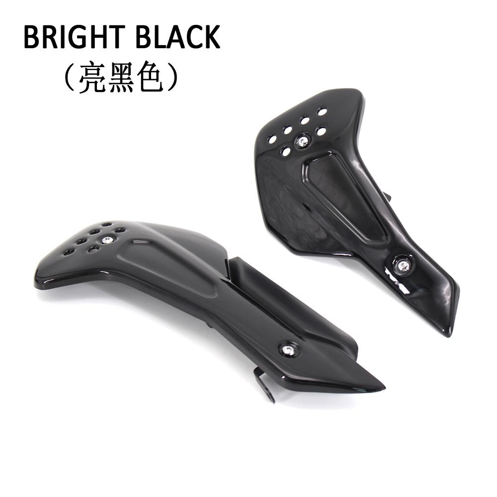 2021 For Trident 660 Motorcycle Parts Windshield Windscreen Deflector And Side Engine Belly Protection Plates Lower Fairing