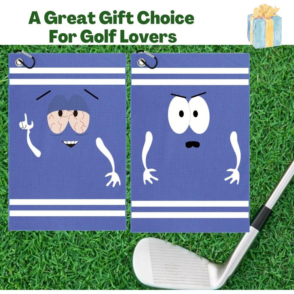 Prosop de Golf Premium din Microfibră Amuzant, Prosoape de Golf Imprimate pentru Genți de Golf pentru Bărbați și Femei, Accesorii Grozave de Golf pentru Bărbați Jucători de Golf