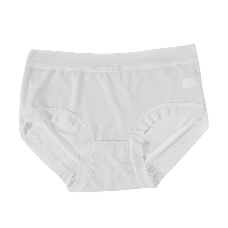 

Високоякісна жіноча нижня білизна, цільні безшовні ультралегкі та дихаючі трусики, суцільні бавовняні трусики з промежинами XL зелений