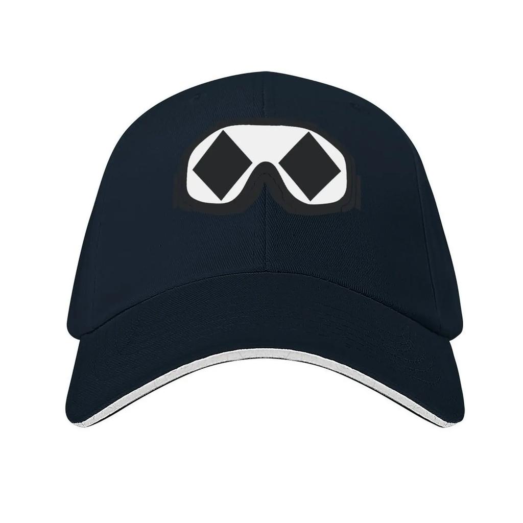 Ski Goggles Double Black Diamond Baseball Cap Custom Cap Visor Party Hat Black Womens Hats For The Sun Unisexs