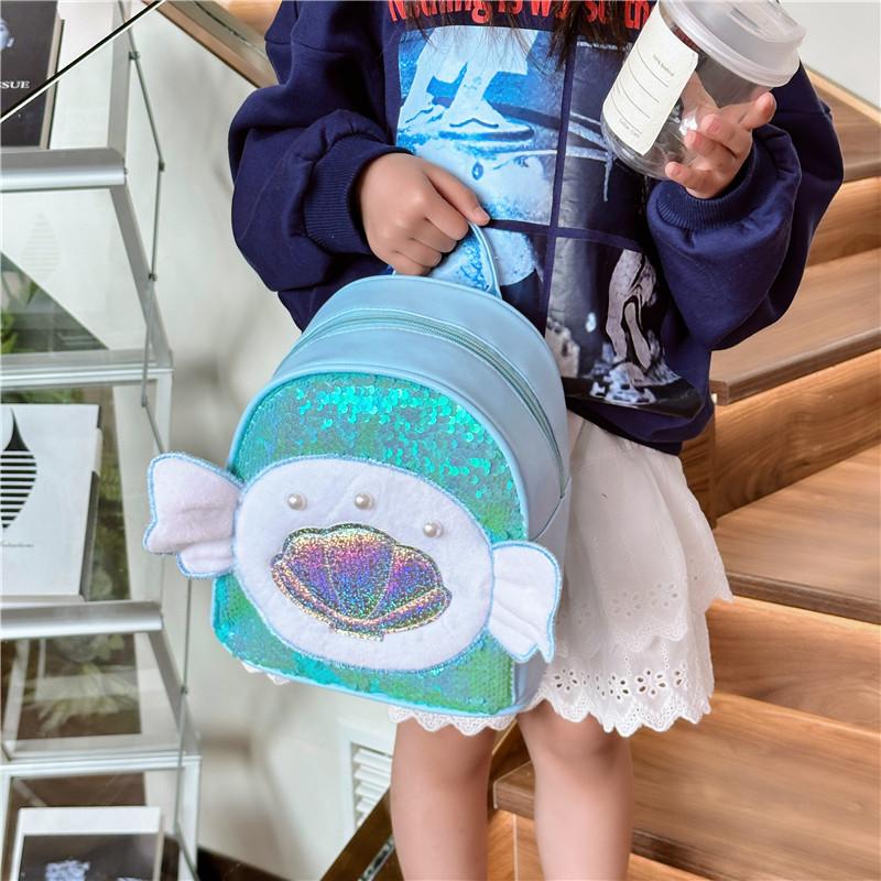 Entzückender Koreanischer Stil Bunter Schulrucksack für Jungen und Mädchen Leichte Kindertasche