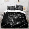 Set Biancheria da Letto Stampa 3D Siren Head Singolo Gemello Matrimoniale Queen King Size Set Letto per Camera da Letto Adulti Bambini Copripiumino