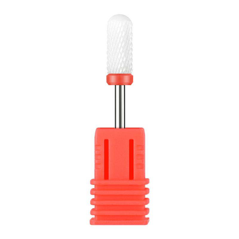 Ceramic Carbide Nail Drill Bits Rotate Electric Ceramic Milling Cutter For Manicure Pedicure Tools