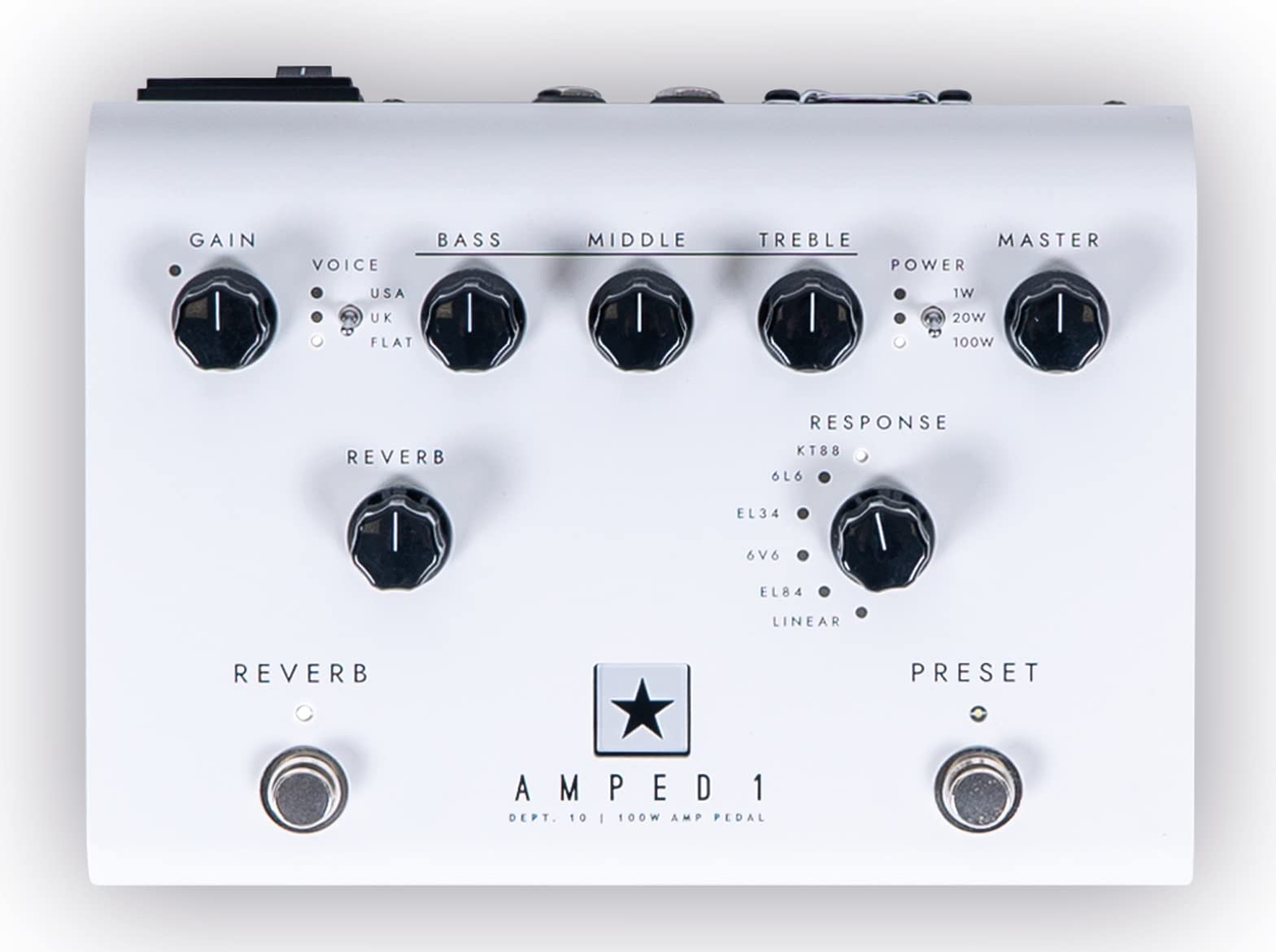 

BLACKSTAR 100 Вт педальний гітарний підсилювач 10 AMPED 1 DEPT.