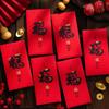 6pcs Chinese Style 2025 Snake Year Red Envelopes Blessing Money Packet  Celebration Party