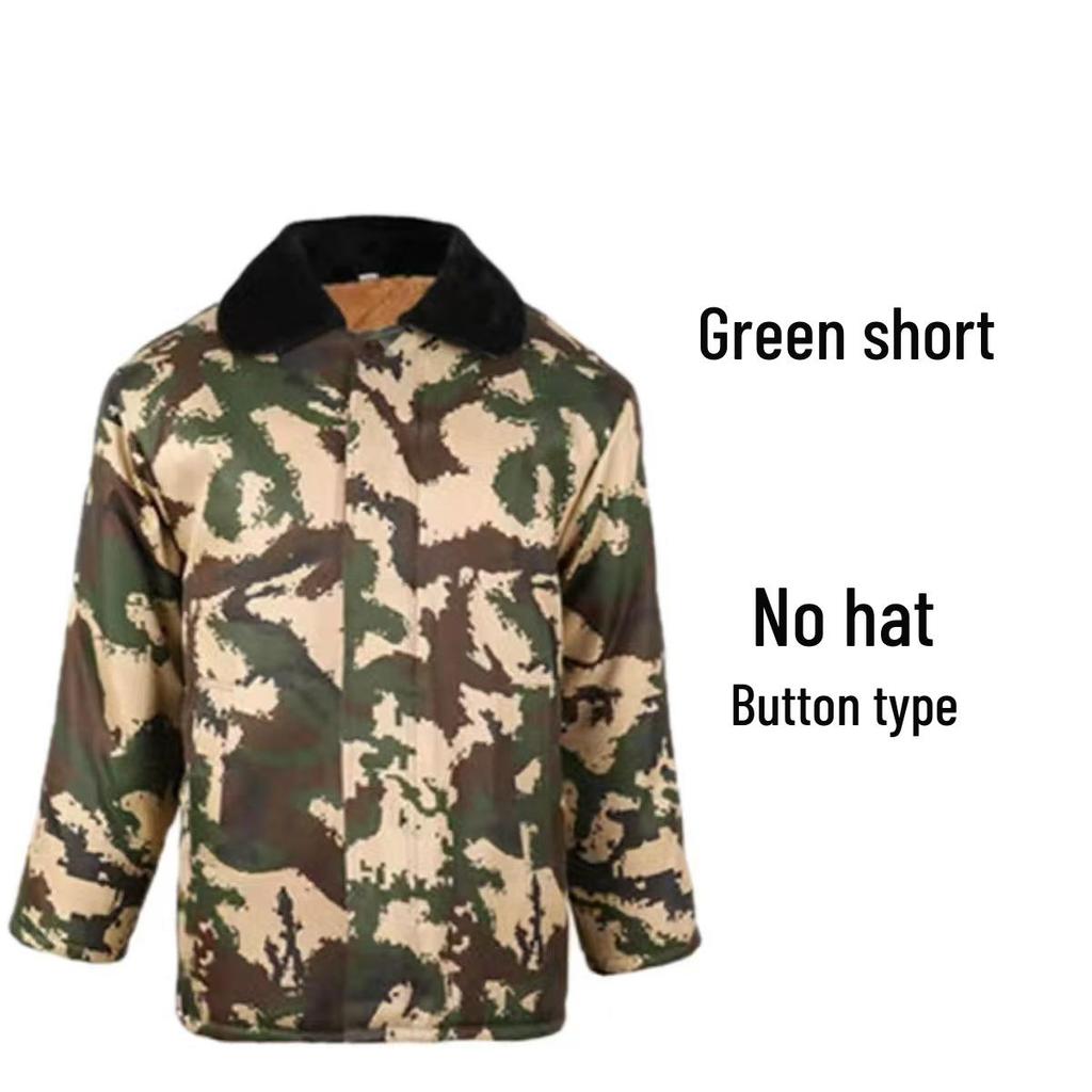 Men's Camouflage Winter Warm Cotton Workwear Jacket