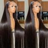 Peluca Recta con Encaje Frontal para Mujer con Raya Pieza de Cabello Sintético Aspecto Natural Todas las Formas de Rostro