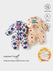 Newborn Quilted Romper: Thickened Cotton Onesie for Autumn & Winter